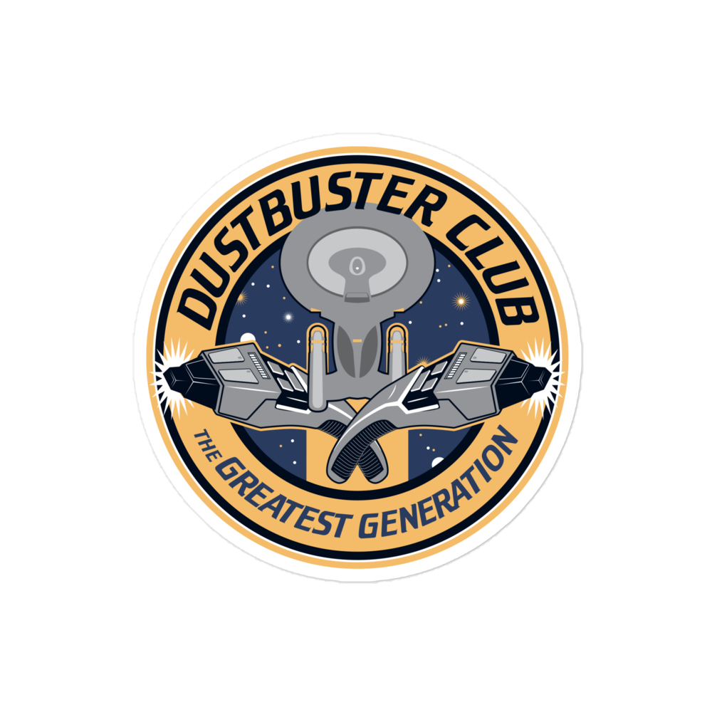 Dustbuster Club Sticker
