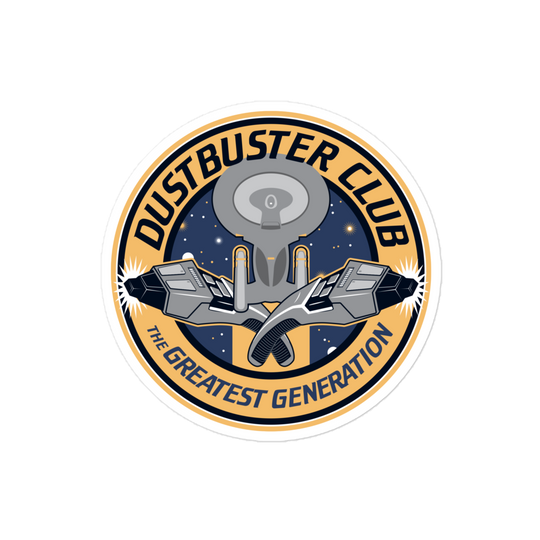 Dustbuster Club Sticker