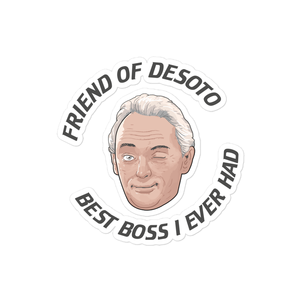 Friend Of DeSoto Sticker