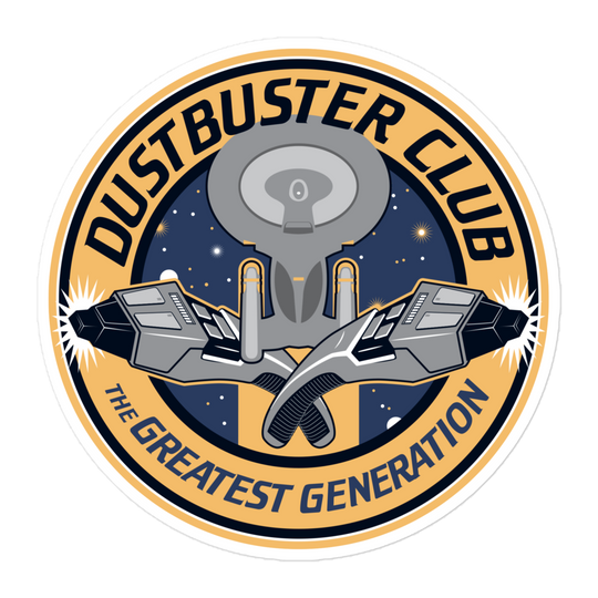 Dustbuster Club Sticker