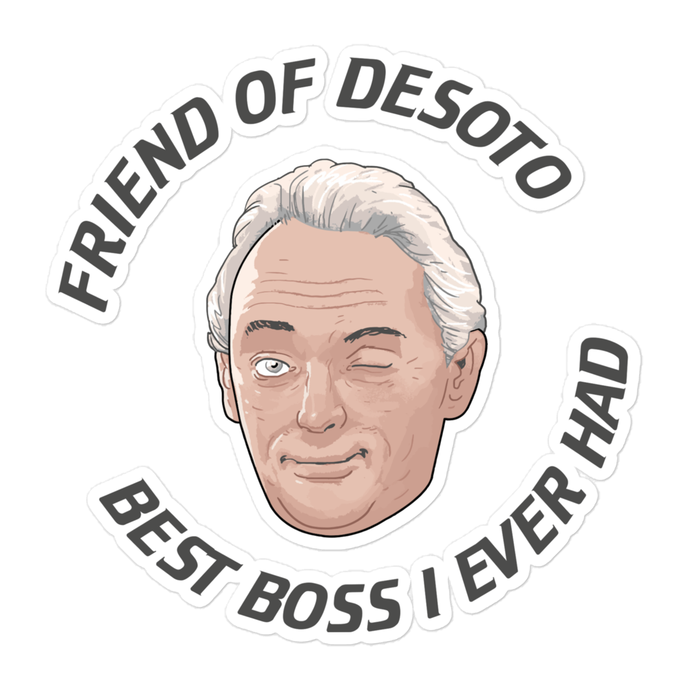 Friend Of DeSoto Sticker