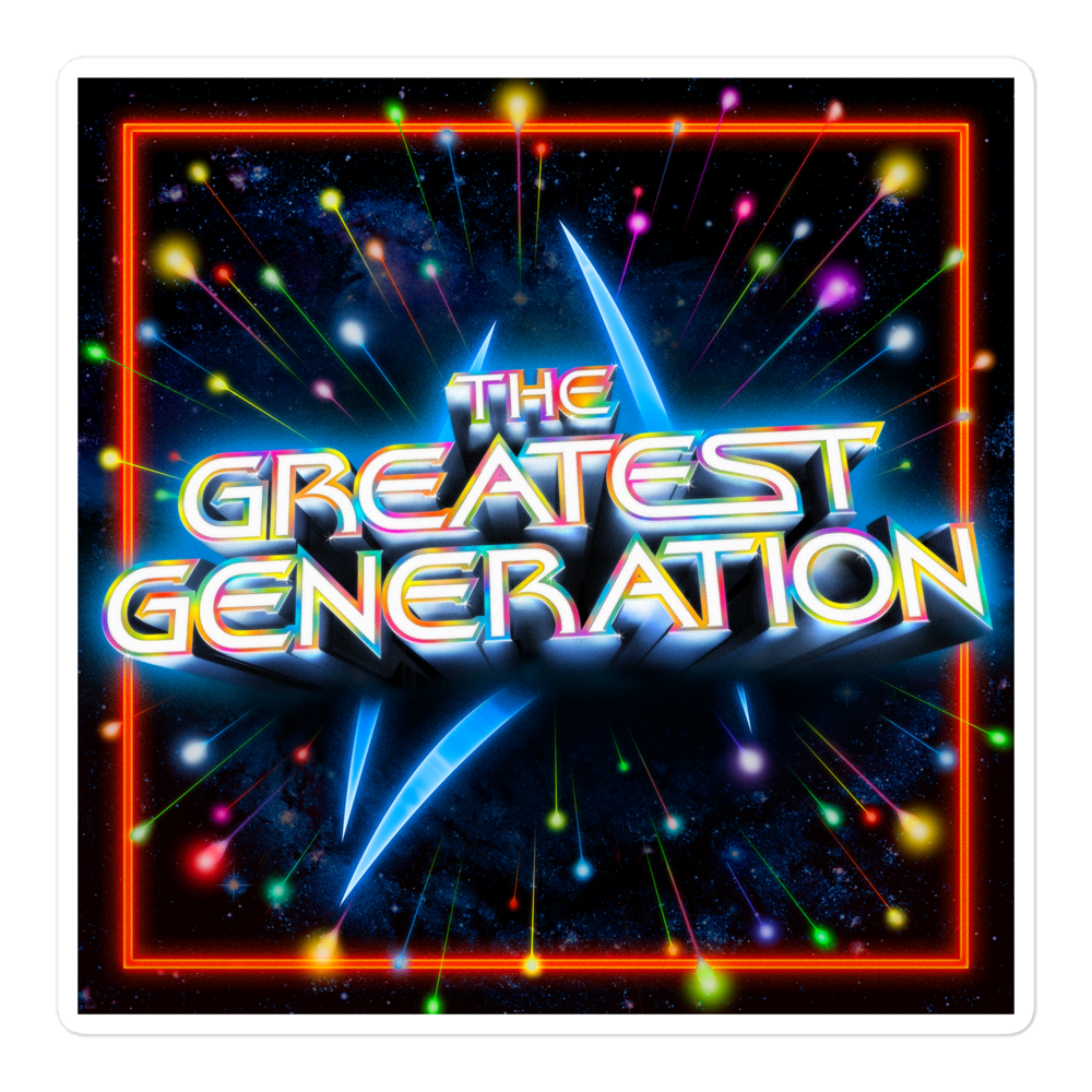 The Greatest Generation Sticker