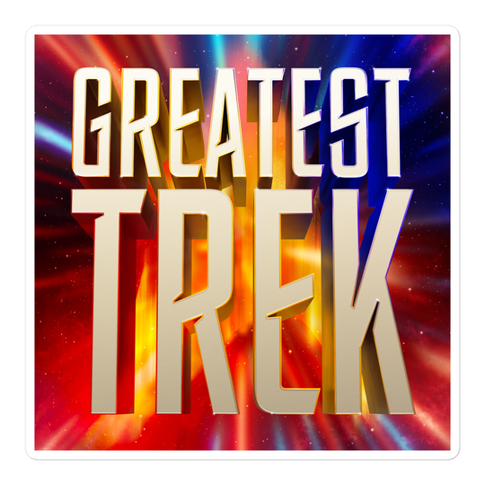 The Greatest Trek Sticker